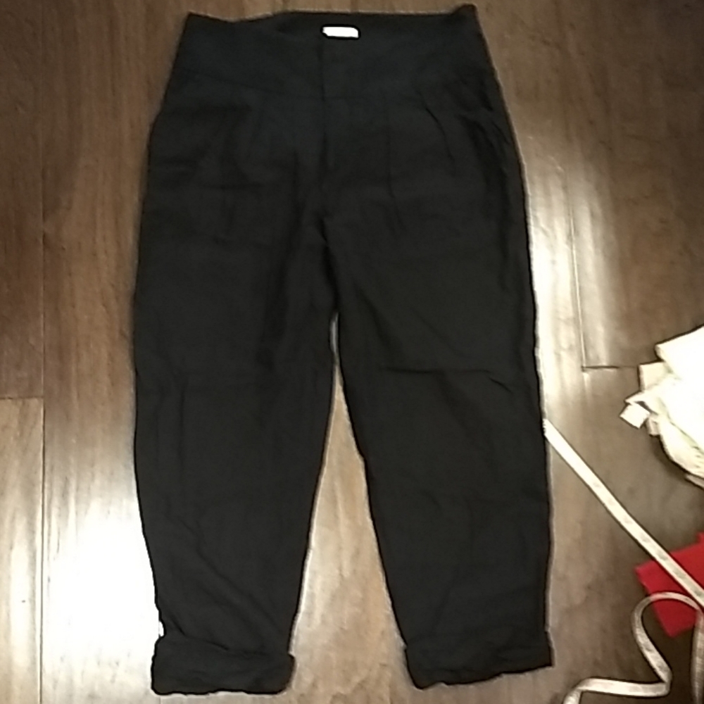 3/4 length Anthropologie dress pants size 0